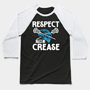 Respect The Crease Baseball T-Shirt